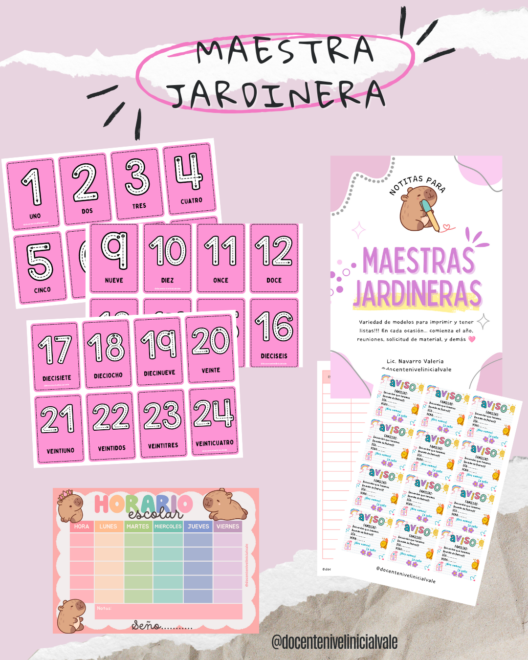 KIT RECURSOS PARA LA SALA-listos para imprimir