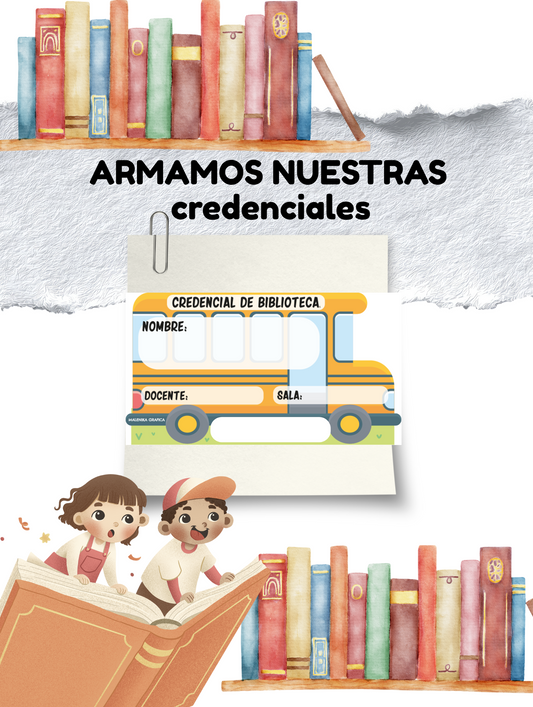 Biblioteca CREDENCIAL para imprimir