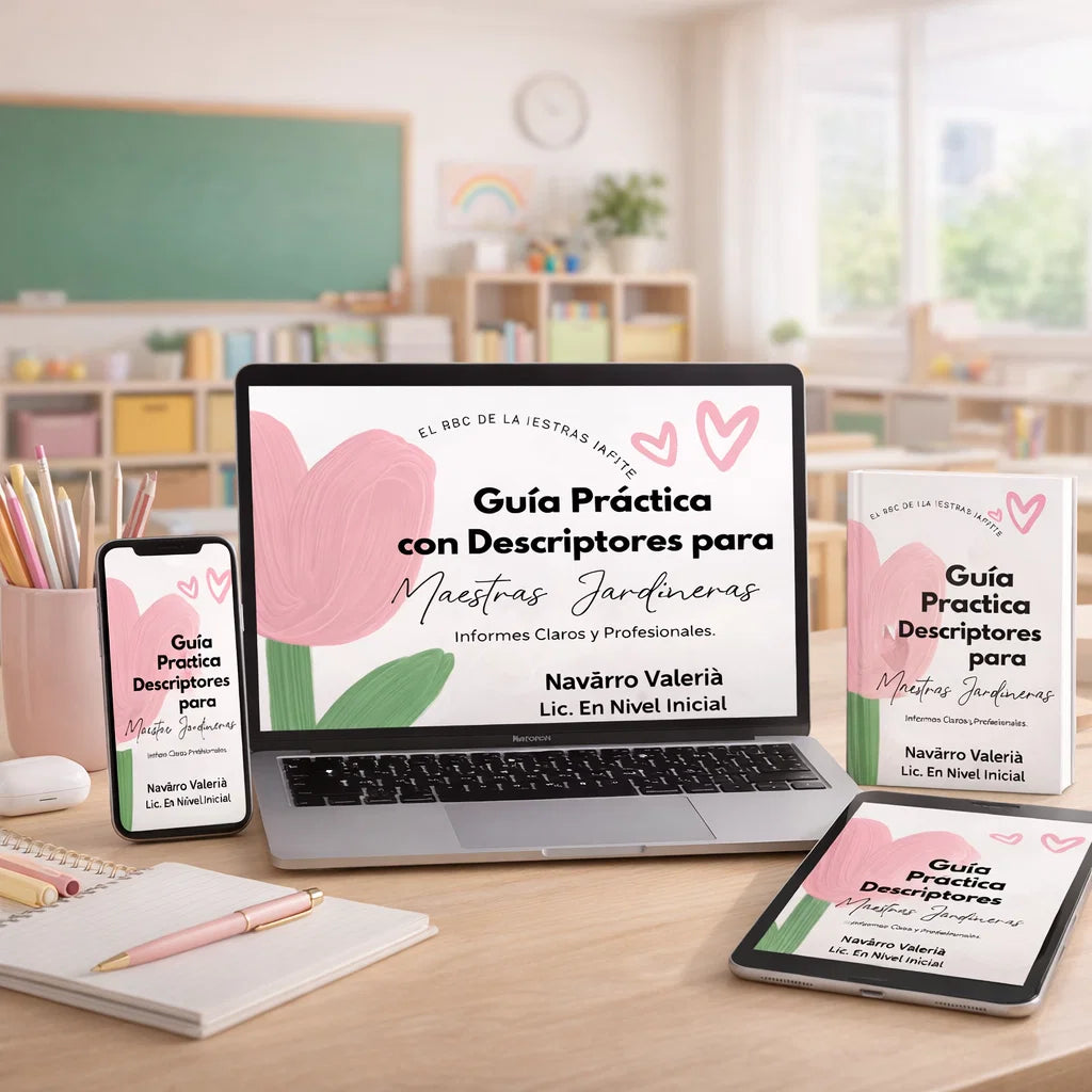 El método para escribir informes de progreso sin estrés Nivel Inicial · Salas de 3, 4 y 5 + bonos exclusivos 🎁